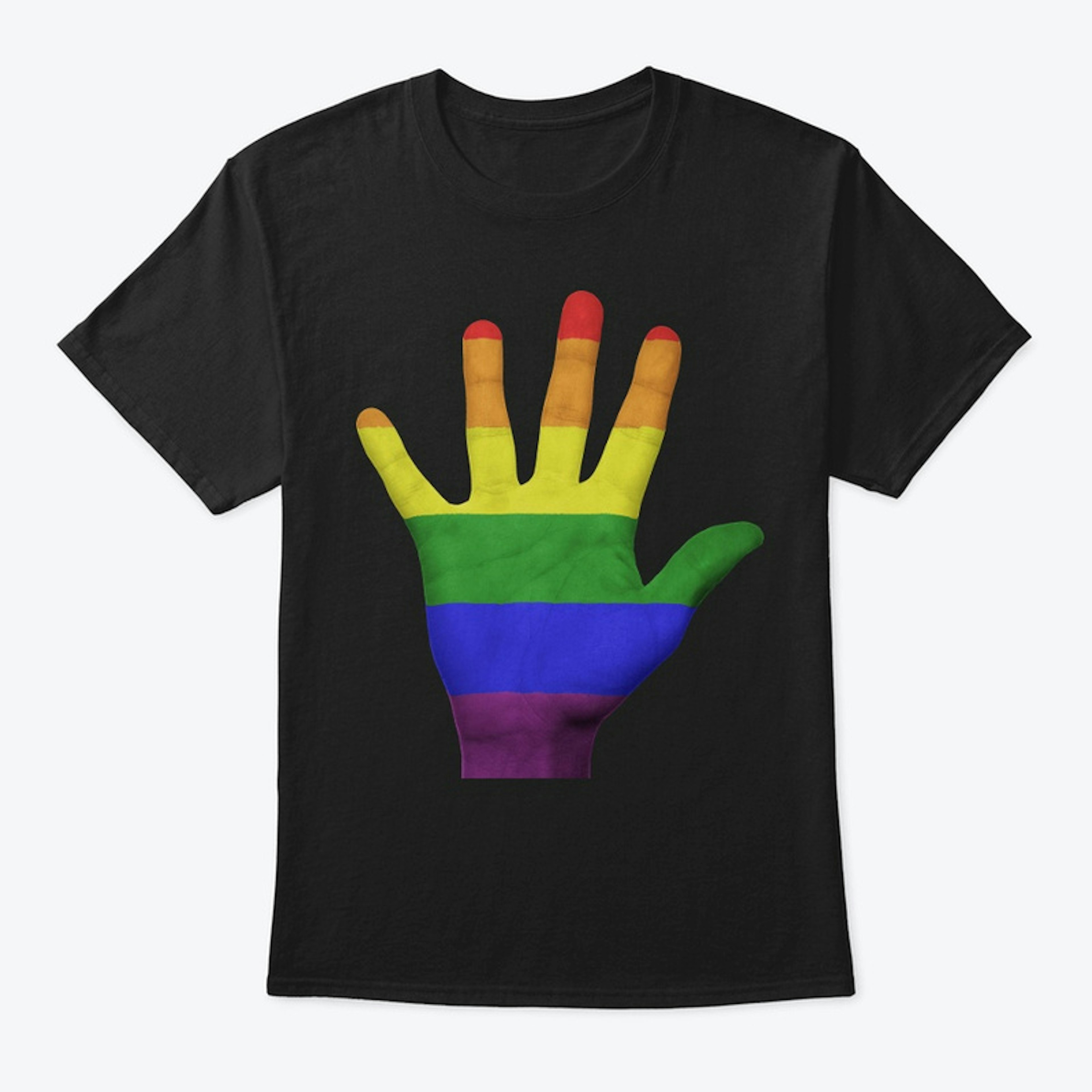 Pride Rainbow Hand Tee