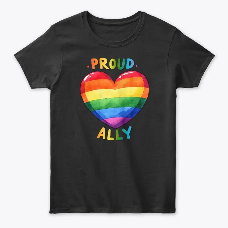 Proud Ally Tee  - Pride Ally Shirt